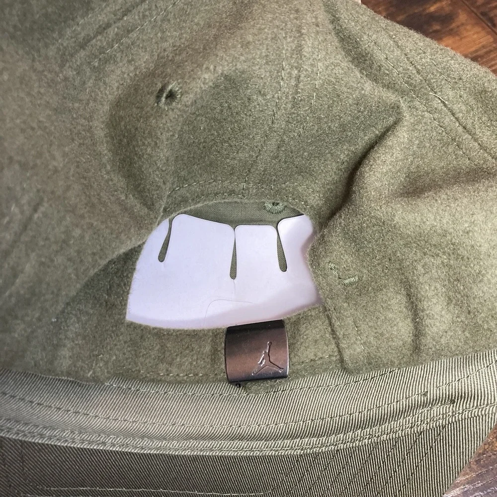 Nike Flight Fly‎ Green Unstructured Wool Blend Adjustable Cap Hat Adult L/XL NWT